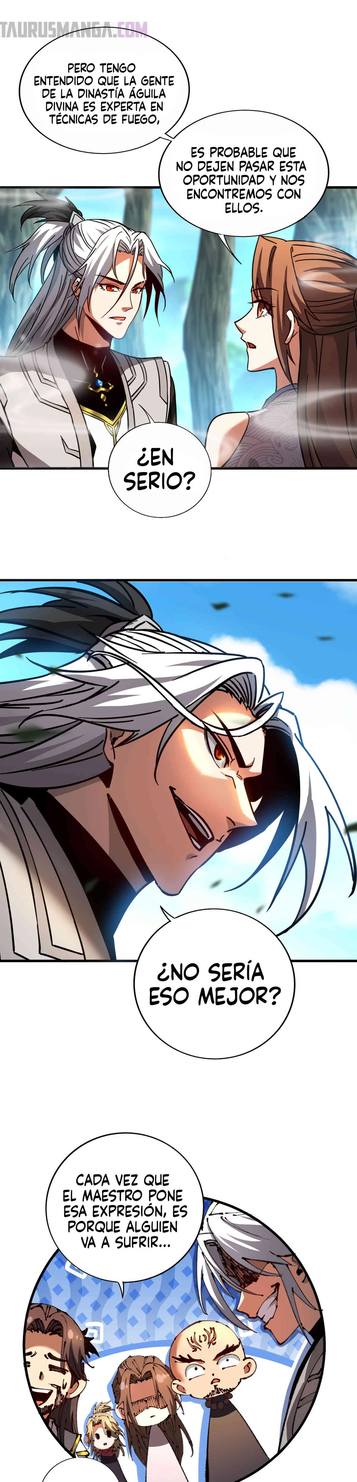 Mientras mis discípulas se matan, yo me relajo! > Capitulo 103 > Page 21